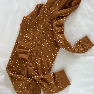 Lulu and Roo hooded onesie